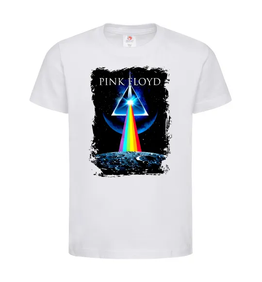 Дитяча футболка Minimal Pink Floyd Білий фото