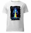 Мужская премиум футболка Minimal Pink Floyd Белый фото
