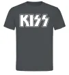 Мужская футболка Kiss logo Графит фото