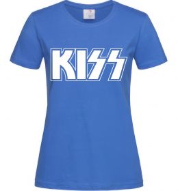 Жіноча футболка Kiss logo Жіноча футболка Kiss logo