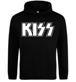 Женская толстовка (худи) Kiss logo