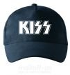 Кепка Kiss logo Темно-синій фото