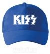 Кепка Kiss logo Ярко-синий фото
