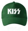 Кепка Kiss logo Темно-зелений фото