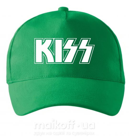 Кепка Kiss logo Зелений фото