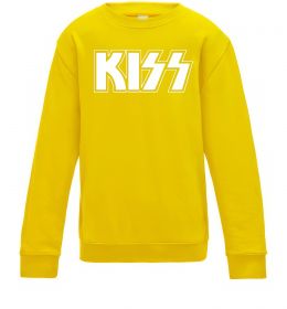 Детский Свитшот Kiss logo Детский Свитшот Kiss logo