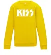 Дитячий світшот Kiss logo Сонячно жовтий Дитячий світшот Kiss logo Сонячно жовтий фото