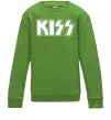 Дитячий світшот Kiss logo Лаймовий Дитячий світшот Kiss logo Лаймовий фото