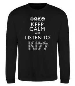 Світшот Keep calm and listen to Kiss Світшот Keep calm and listen to Kiss