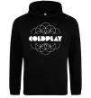 Мужская толстовка (худи) Coldplay white logo Черный Мужская толстовка (худи) Coldplay white logo Черный фото
