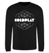 Свитшот Coldplay white logo Черный фото