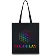 Еко-сумка Coldplay logo Чорний Еко-сумка Coldplay logo Чорний фото