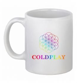 Чашка керамическая Coldplay logo