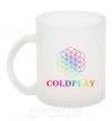 Чашка скляна Coldplay logo Фроузен фото