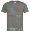 Мужская футболка Coldplay logo Графит фото