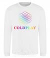 Свитшот Coldplay logo Белый фото