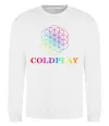 Свитшот Coldplay logo Белый фото