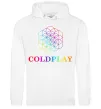 Жіноча толстовка (худі) Coldplay logo Білий фото