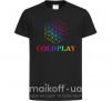 Детская футболка Coldplay logo Черный фото