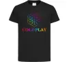 Дитяча футболка Coldplay logo Чорний фото