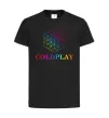Детская футболка Coldplay logo Черный фото