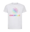 Детская футболка Coldplay logo Белый фото