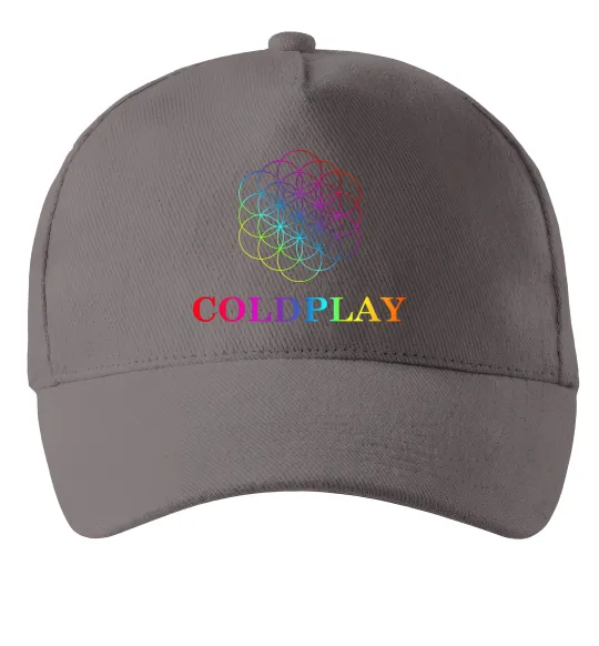 Кепка Coldplay logo Серый фото