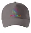 Кепка Coldplay logo Серый фото
