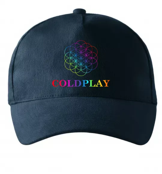 Кепка Coldplay logo Темно-синий фото