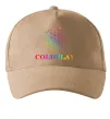 Кепка Coldplay logo Песочный фото