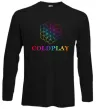 Лонгслив Coldplay logo Черный фото