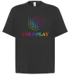 Футболка Оверсайз Coldplay logo Черный фото
