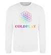 Світшот Coldplay logo Білий фото