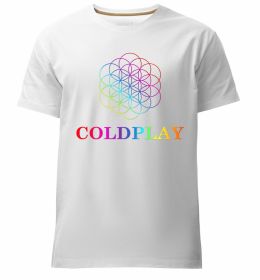 Мужская премиум футболка Coldplay logo