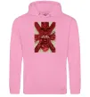 Чоловіча толстовка (худі) Iron maiden print Рожевий фото