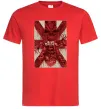 Мужская футболка Iron maiden print Красный Мужская футболка Iron maiden print Красный фото