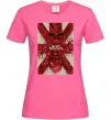 Жіноча футболка Iron maiden print Яскраво-рожевий Жіноча футболка Iron maiden print Яскраво-рожевий фото