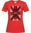 Жіноча футболка Iron maiden print Червоний Жіноча футболка Iron maiden print Червоний фото