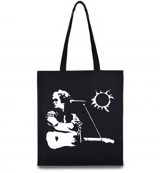 Еко-сумка Цой Кіно Чорний фото