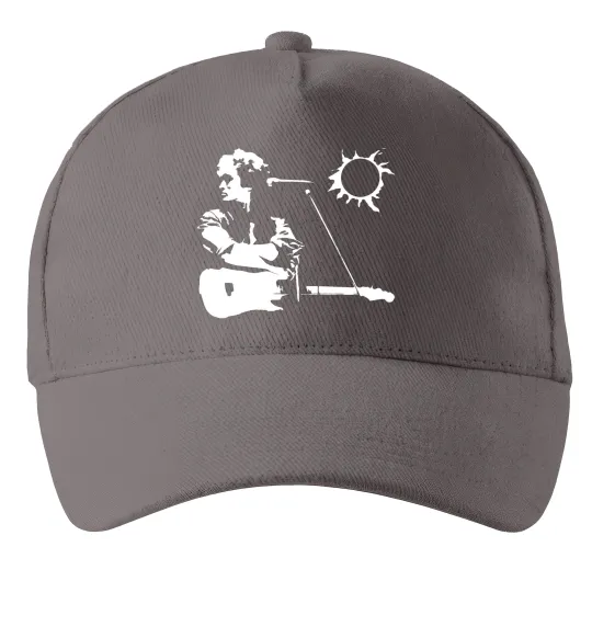 Кепка Цой Кіно Серый фото