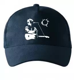 Кепка Цой Кіно Темно-синий фото