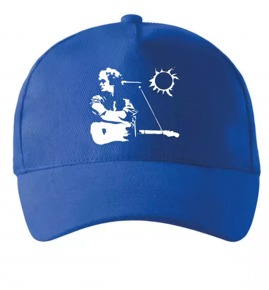 Кепка Цой Кіно Яскраво-синій фото