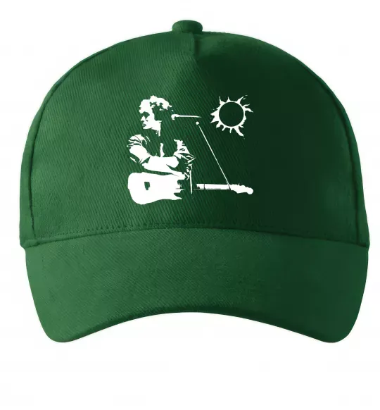 Кепка Цой Кіно Темно-зелений фото