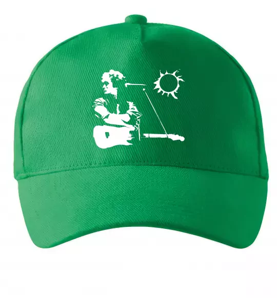 Кепка Цой Кіно Зелений фото