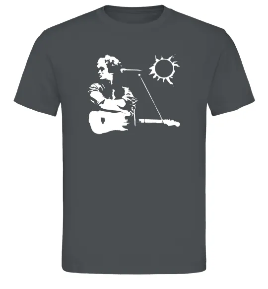 Чоловіча футболка Цой Кіно Графіт фото