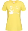 Жіноча футболка Цой Кіно Лимонний фото
