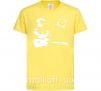 Детская футболка Цой Кино Лимонный фото