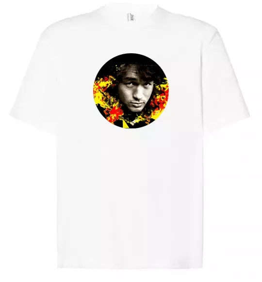 Футболка Оверсайз Віктор Цой Белый фото