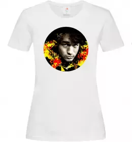 Жіноча футболка Група крові Білий фото