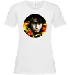 Женская футболка Віктор Цой Белый фото